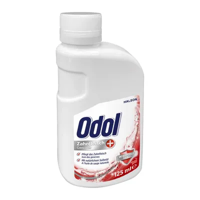 Produktbild von Odol med 3 Zahnfleisch Plus und Mundwasser ohne Alkohol 125ml