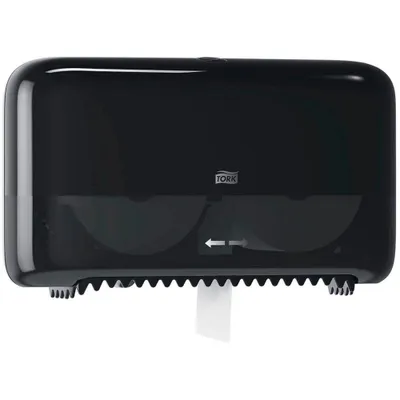 Produktbild von TORK Toilettenpapierspender Elevation T7 558048 schwarz Kunststoff