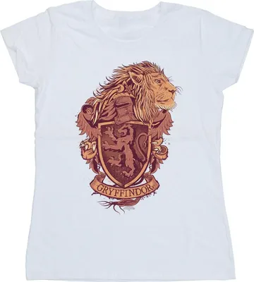 Produktbild von Harry Potter - "Gryffindor" T-Shirt für Damen BI24225 (XXL) (Weiß)