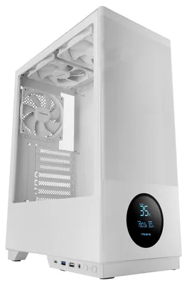 Imagen del producto de TACENS Caja Atx Pantalla Ventis 3X120mm Blanco