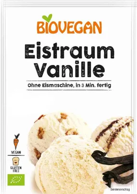 Image de Biovegan - Crème glacée rêve à la vanille,- 77g