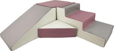 Immagine prodotto di Scivolo in schiuma - altezza 40 cm - bianco, grigio, viola