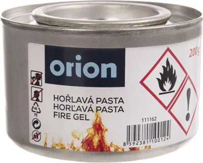 Obrázek produktu pro ORION Hořící pasta Hořící gel pro hořák na fondue FENIX 0,22l