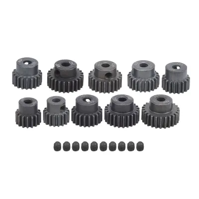 Obrázek produktu pro 10ks/sada 16T -25t 7075 48p ocelové převodovky pro RC auta 1/8 1/10 bezkartáčové