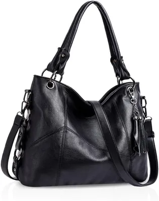 Productafbeelding van Grote Elegante Tote Tas Dames in Zacht PolyurethanLeer - Schoudertas en Shopper