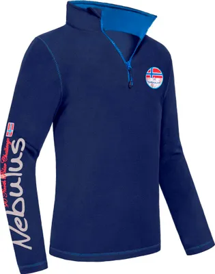 Produktbild von Nebulus Fleecepullover BRENT Herren, warmer Fleecepullover, Pulli aus Fleece mit Half Zip Reißverschluss, P6742 - Herren, navy-kobalt, M