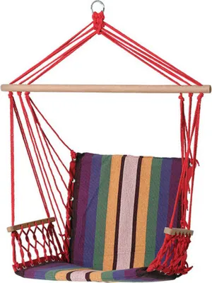 Produktbild von Hängematte Multicolour Rot 100 x 50 x 3 cm