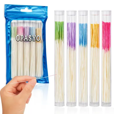 Productafbeelding van Oor Piercing Floss Set - 300 Stuks in 5 Kleuren
