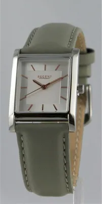 Produktbild von Regent Damenarmbanduhr 36220stquw4r Leder, mint