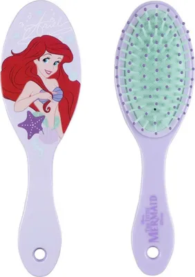 Zdjęcie produktu dla Rozluźniająca węzły szczotka do włosów Księżniczki Disney fioletowo-turkusowa