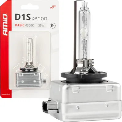 Immagine prodotto di Lampada allo xeno D1S 35W 4300K BASIC AMIO-03863 per una visibilità ottimale nel veicolo