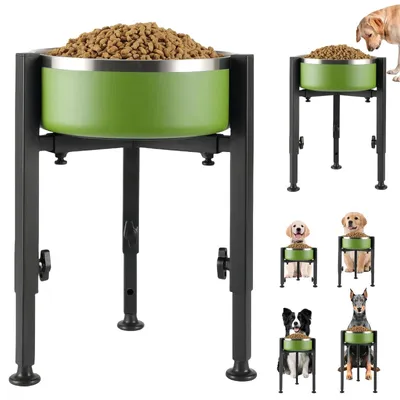 Image de Omgoods - Gamelle pour chien réglable, pour plus de confort