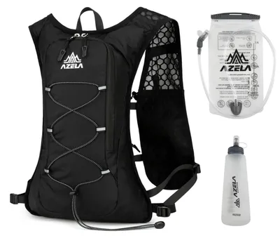 Image de Sac à dos d'hydratation - Gilet de course / sac d'hydratation - Contenance 0,5 l - Léger - Pour la course à pied et la randonnée