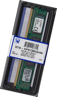 Zdjęcie produktu dla Kingston 4GB DDR3 1600MHz DIMM Ram Memory Desktop KVR16N11S8/4 PC-12800 240Pin