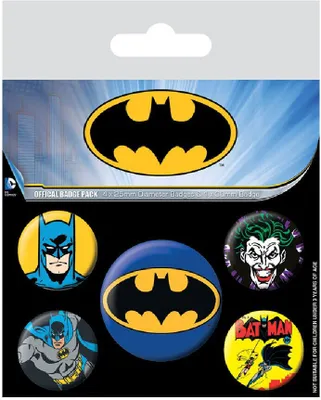 Immagine prodotto di Set di distintivi di Batman