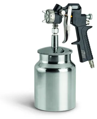 Productafbeelding van FIAC spuitpistool, model 1861, airbrush met een verfreservoir van 1 liter, spuitmond van 1,5 mm, rozenmondstuk