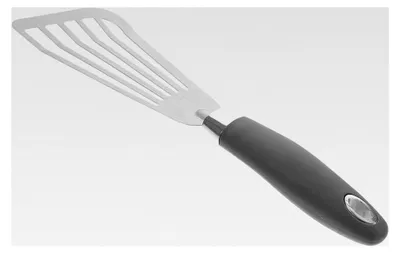 Produktbild von Burgerwender und Kochspatel aus rostfreiem Edelstahl