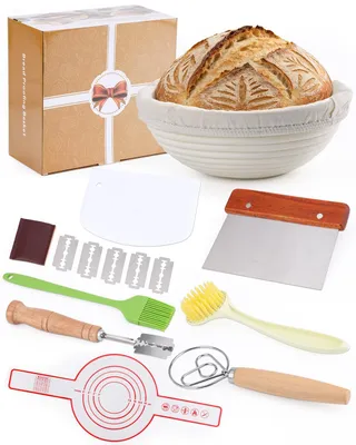 Productafbeelding van Omgoods - 9-delige Brood Bakset voor Beginners