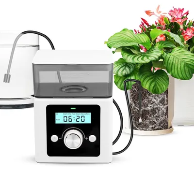 Produktbild von Garten- & Gewächshaus-Zubehör Automatisches Bewässerungssystem für Topfpflanzen, Innenbewässerungssystem für Pflanzen, automatischer Zimmerpflanzenbew