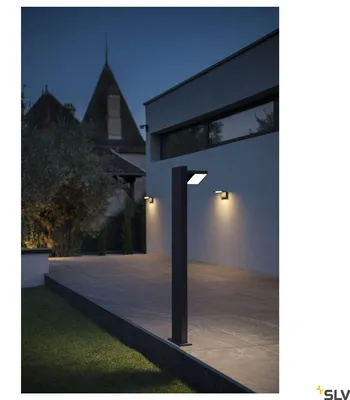 Obrázok produktu pre SLV 1002992 ABRIDOR POLE 100 Vonkajšia LED stojacia lampa IP55 antracitová