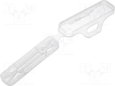 Produktbild von 10x Kennzeichnungkierer für Kabel und Leitungen transparent 1631910000 Kabelmarker