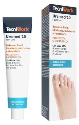 Produktbild von UNREMED Fußbalsam 75 ml mit 10% Urea, Sheabutter & Provitamin B5, leichte, nicht fettende Textur