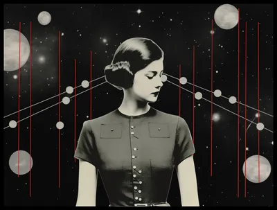 Produktbild von Plakat 80x60cm Planeten und Monde