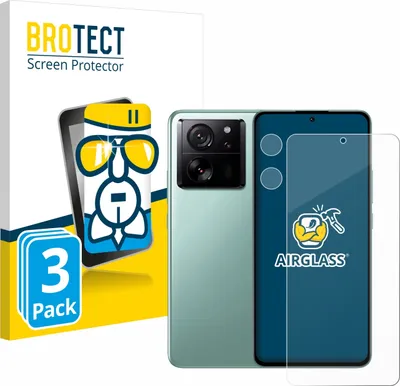 Produktbild von 3x BROTECT Schutzglas für Xiaomi 13T Pro (Display+Kamera) Schutzfolie Panzer Folie Glas Display Schutz klar