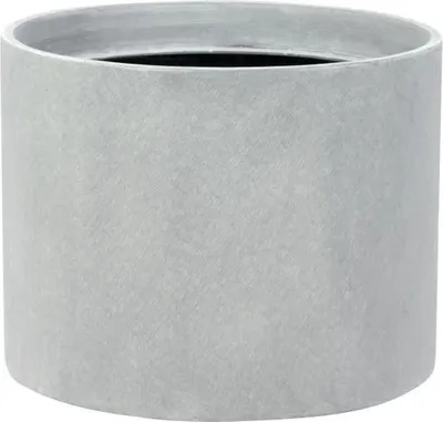 Zdjęcie produktu dla Donica Z Włókna Szklanego D101A Szary beton Z wkładem 10 l