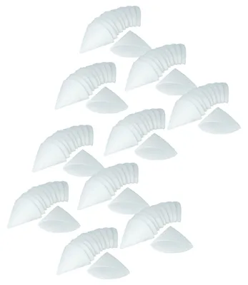 Produktbild von vhbw 100x Kegelfilter Ersatz für Zehnder 990320032 für Lüftungsanlage - Abluftfilter G4 / E11, DN 125 Weiß