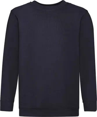 Produktbild von Fruit Of The Loom Kinder Pullover (2 Stück/Packung) BC4367 (14-15) (Dunkelblau)