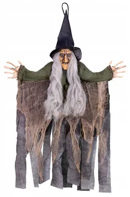 Produktbild von PartyPal Hänge-Dekoration Halloween Hexe 50 cm