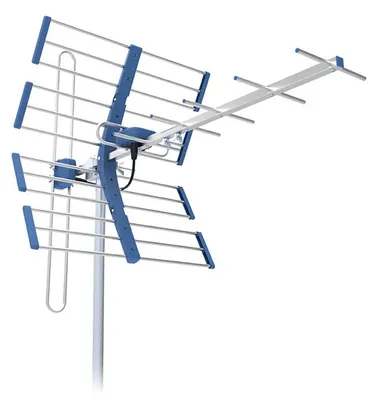 Zdjęcie produktu dla Telmor WAN-0103-004-01, Zewnętrzna, Czarny, Niebieski, 470 - 694 MHz, 15,5 dB, DVB-T, DVB-T2, 75 Ω