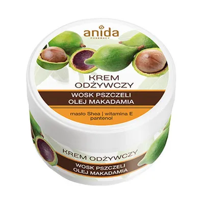 Zdjęcie produktu dla Anida Krem odżywczy wosk pszczeli olej makadamia 125 ml
