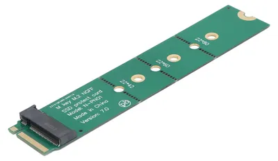 Zdjęcie produktu dla Moduł testowy do testowania płytki rozszerzającej z adapterem M.2, kartą zabezpieczającą dysk SSD i złączem NGFF typu M