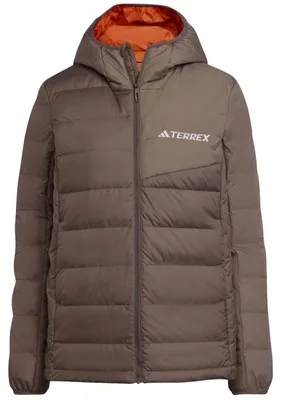 Produktbild von Jacke Adidas Chaqueta con capucha adidas Terrex Multi Essentials CLIMAWARM Insulated marrón mujer für Herren