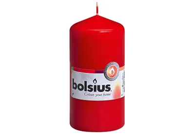 Immagine prodotto di BOLSIUS Stumpenkerze 12x5,8cm rot