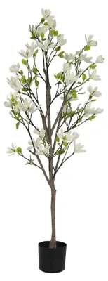 Productafbeelding van Kunstplant Magnolia Loebneri M wit Countryfield