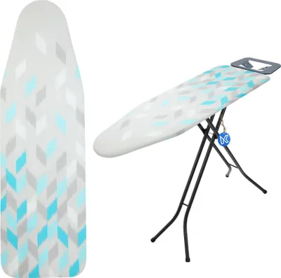 Obrázek produktu pro Potah na žehlící prkno – 130 x 48 cm – elastický – univerzální velikost – náhradní potah