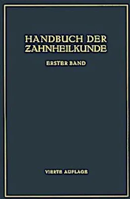 Produktbild von Handbuch der Zahnheilkunde