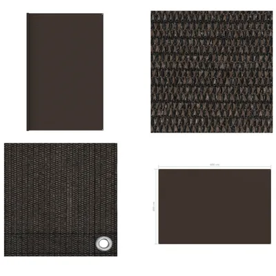 Obrázok produktu pre vidaXL Koberec do stanu 400x600 cm Brown - Koberec do stanu - Koberce do stanu - Koberce do stanu