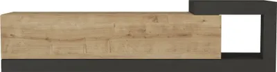 Produktbild von Fernsehschrank ’Luhanka’ 150x29,5x38,5cm Eiche / Anthrazit