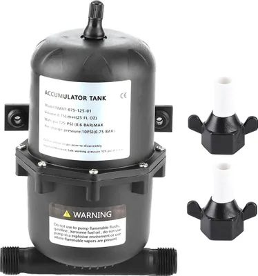 Zdjęcie produktu dla Akumulatorowy zbiornik ciśnieniowy z pompą wodną 0,75 l 125psi wodoszczelny do łodzi kempingowych