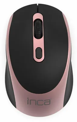 Produktbild von Inca IWM-211RG, rechts, Optisch, RF Wireless, 1600 DPI, Schwarz, Pink