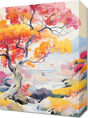 Zdjęcie produktu dla Obraz 30x40cm Roztańczony Krajobraz