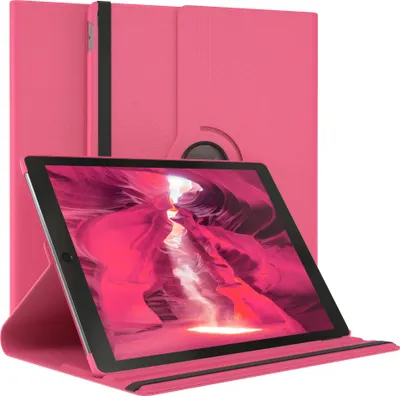 Produktbild von EAZY CASE - Tablet Hülle für Apple iPad Pro 12,9" (2017) Schutzhülle, Tablet Case 360° drehbar in Rosa
