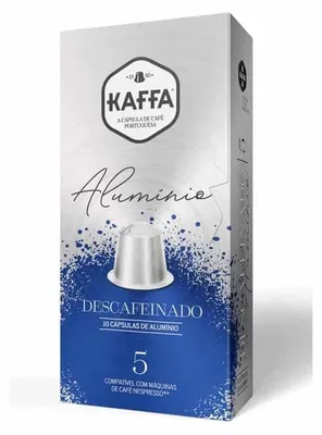Obrázok produktu pre Káva bez kofeínu (Kaffa Descafeinado) – hliníkové kapsuly pre Nespresso – 10 kapsúl