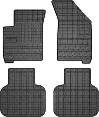 Zdjęcie produktu dla 2008-2020 Gumowe dywaniki podłogowe Dodge Journey czarne 4 szt