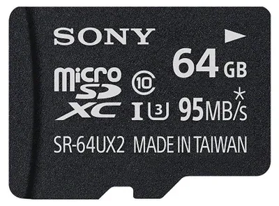 Produktbild von Sony SR-64UXA, 64 GB, MicroSDHC, Klasse 10