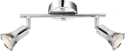 Produktbild von Globo Dante Strahler Chrom, 2xGU10 LED; 57994-2
